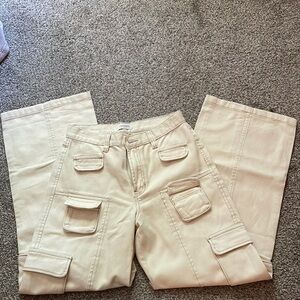 Pacsun Vanilla Mid Rise 90’s Baggy Cargo Pants Size 27